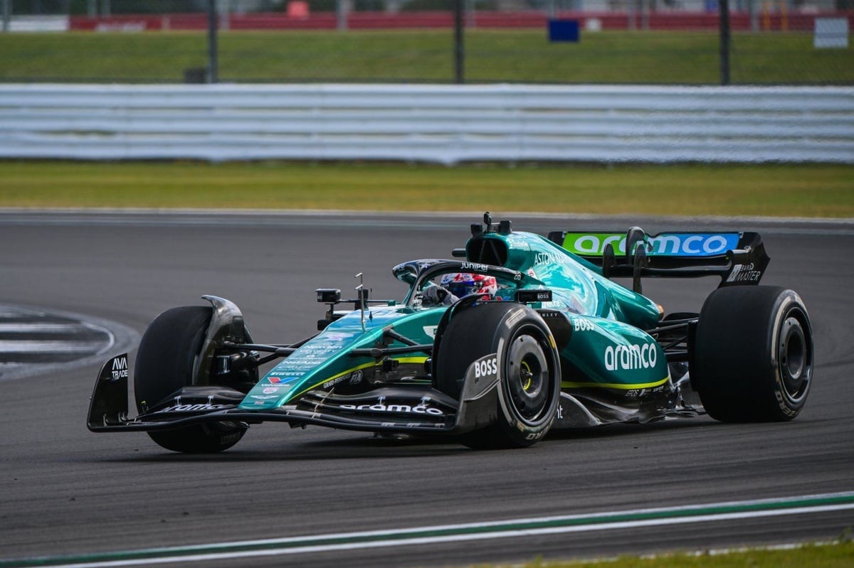 AMABA winner Loake completes Aston Martin F1 prize test at Silverstone