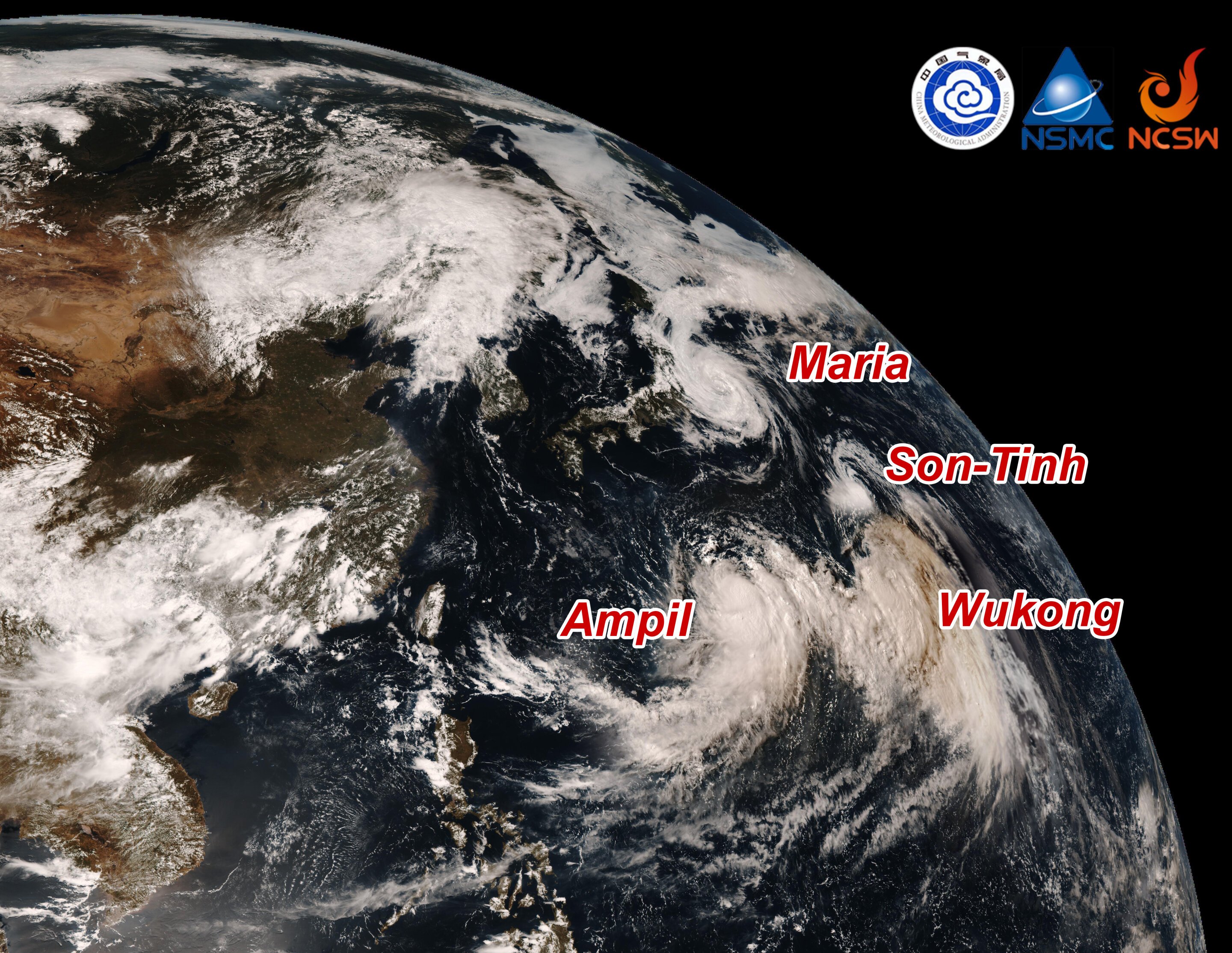 Why do typhoons like to cluster? Researchers identify key weather patterns