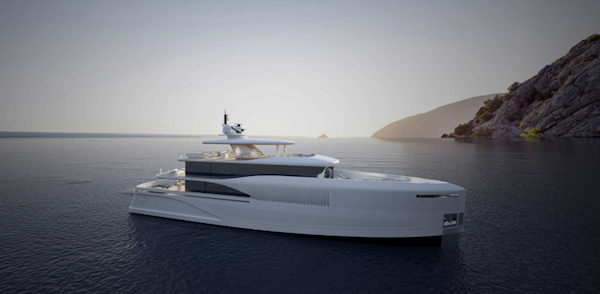 Fú: Studio Fancy by Dada’s 45 metre “minimalist” superyacht concept