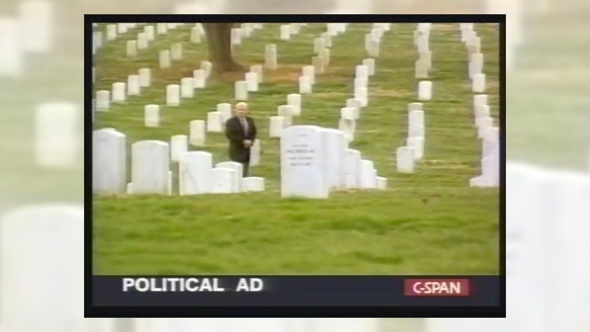 Fact Check: John McCain Once Filmed Scenes at Arlington National Cemetery for Campaign Ad. Here's What Happened