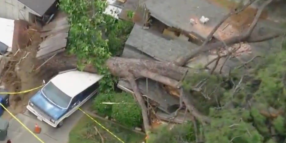 An LA home that was crushed by a falling tree is on sale for $500K