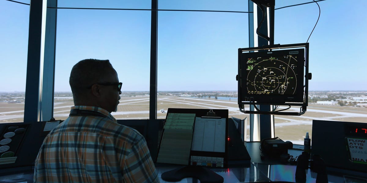 An air traffic controller was found asleep under a blanket mid-shift at one of the world's top airports