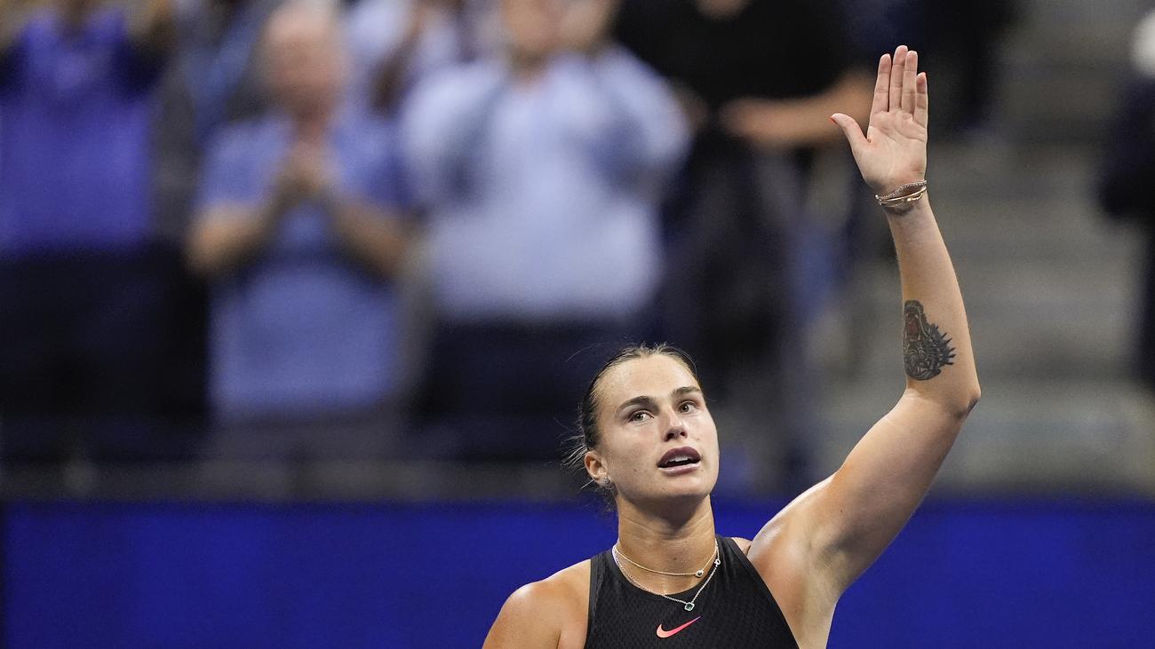 Tennis: Aryna Sabalenka zieht erneut ins Finale der US-Open