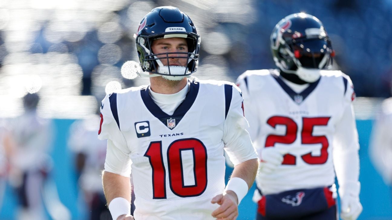 Sources: Texans to sign backup QB on 1-yr deal