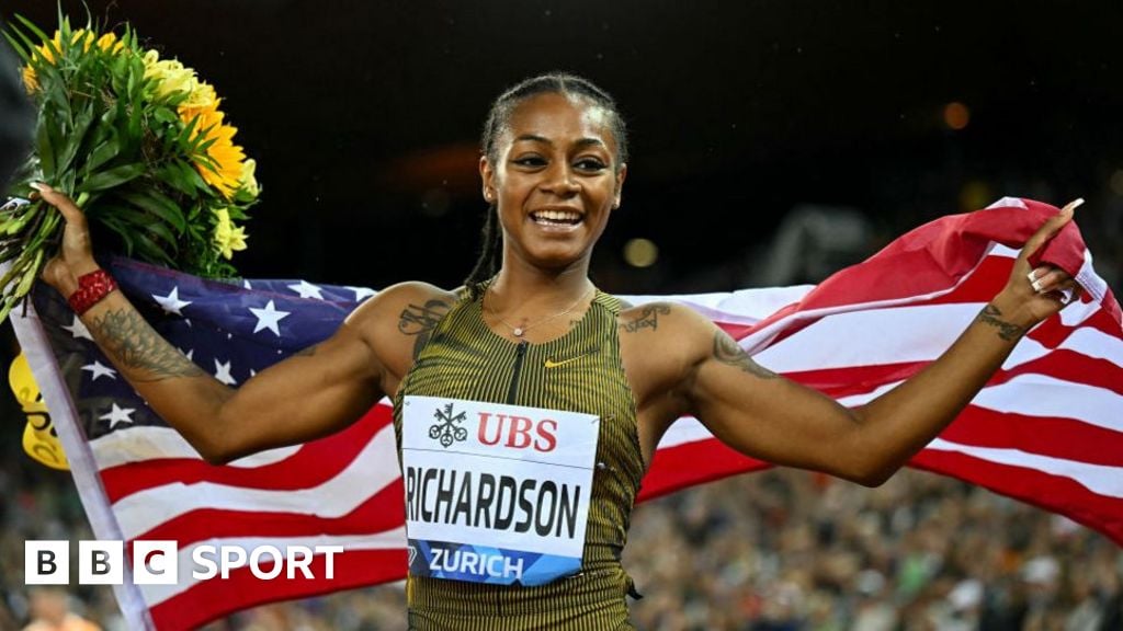 Richardson beats Alfred in 100m as Olympians shine