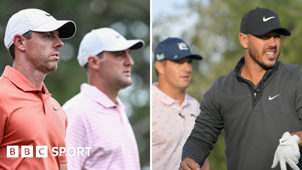 McIlroy & Scheffler to face DeChambeau & Koepka in TV contest