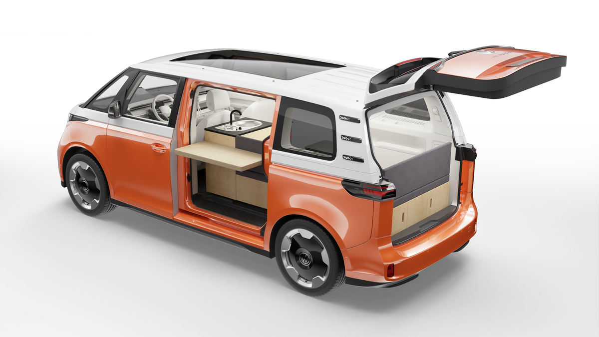 Your New Volkswagen ID Buzz Can Already Become A Camper