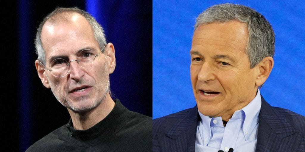 Before his death, Steve Jobs told Bob Iger to retire from Disney and try to enjoy the good things in life: report