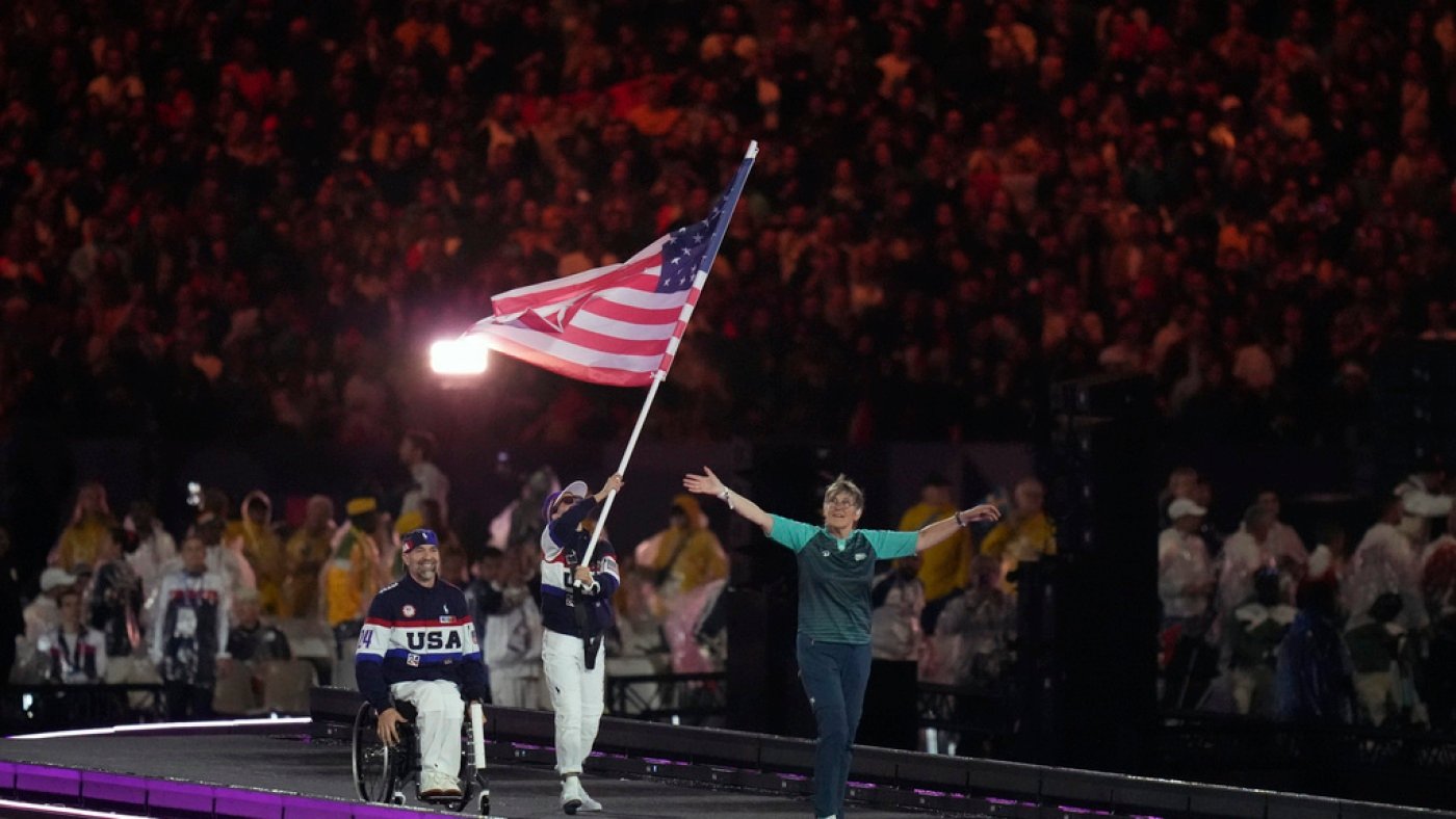 France waves farewell to its sporting summer at the Paralympics closing ceremony