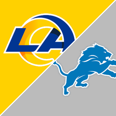 Follow live: Rams, Lions meet in playoff rematch