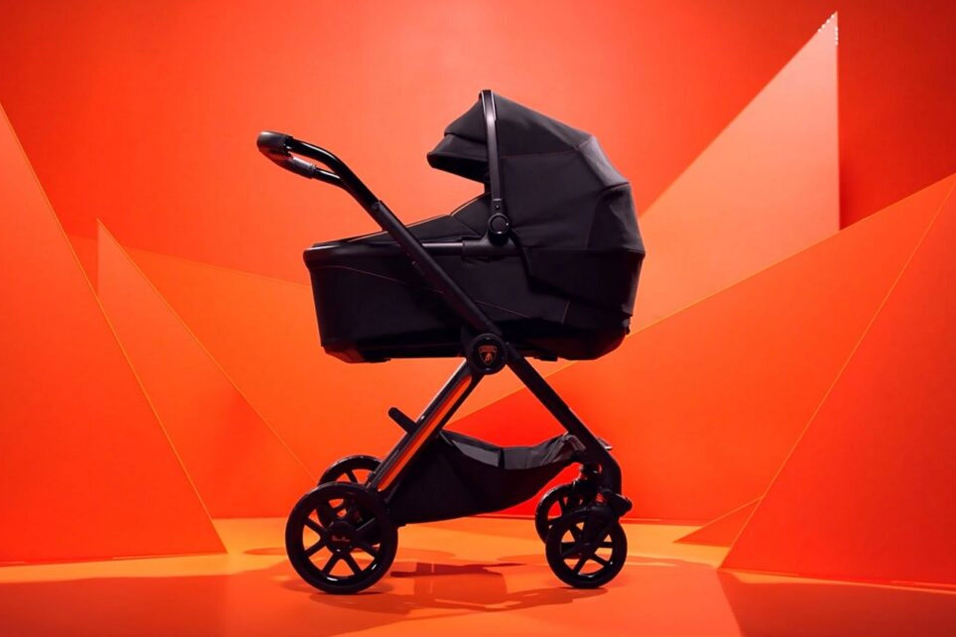 Silver Cross x Lamborghini Reef Al Arancio Stroller