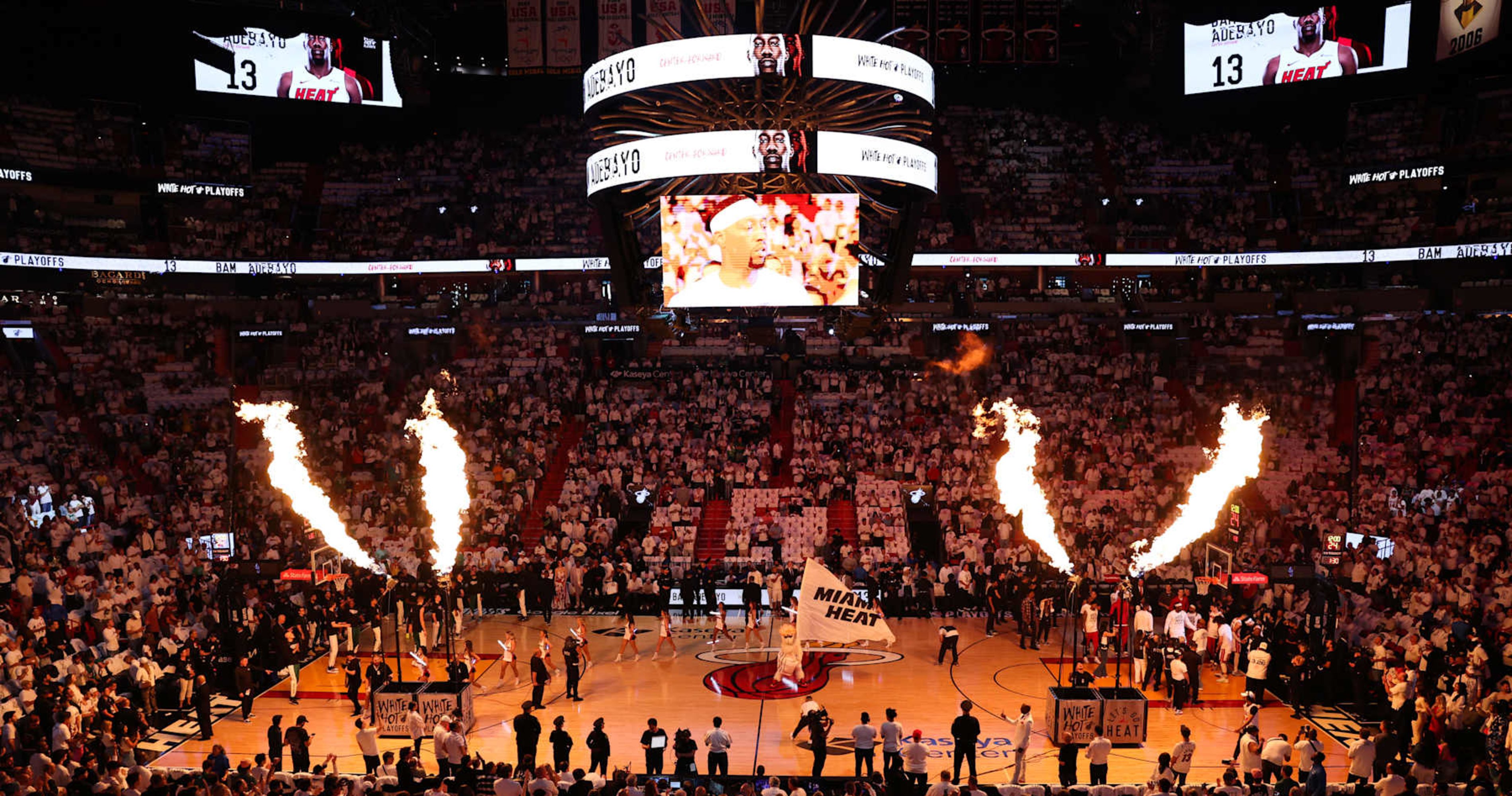 Heat Shade Suns Over 2024-25 NBA Schedule Release Meme, Empty Seats Photo