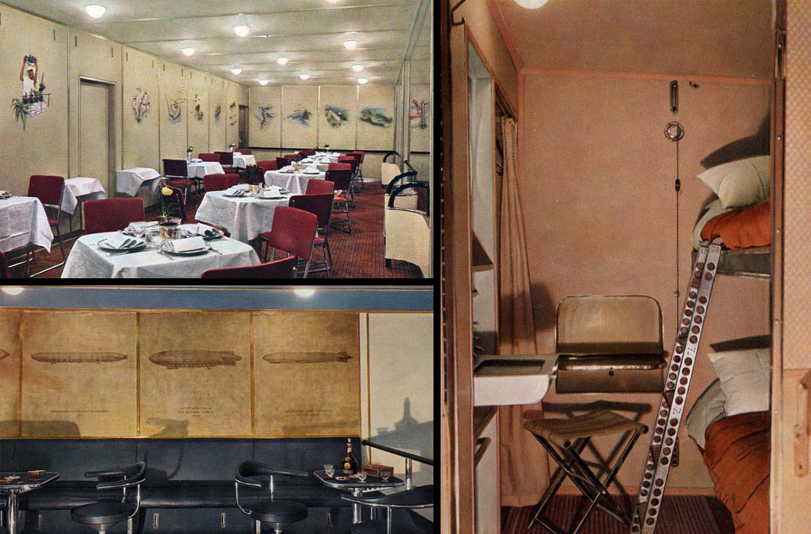 Hindenburg's Interior: Photos Show What Luxury Air Travel Was Like in the 1930s