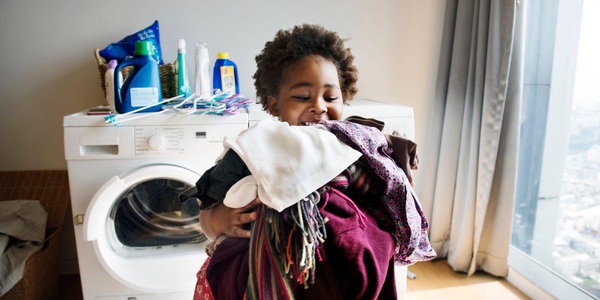 I've taught my sons how to do laundry and sew their clothes. I want them to be equal partners if they ever get married.