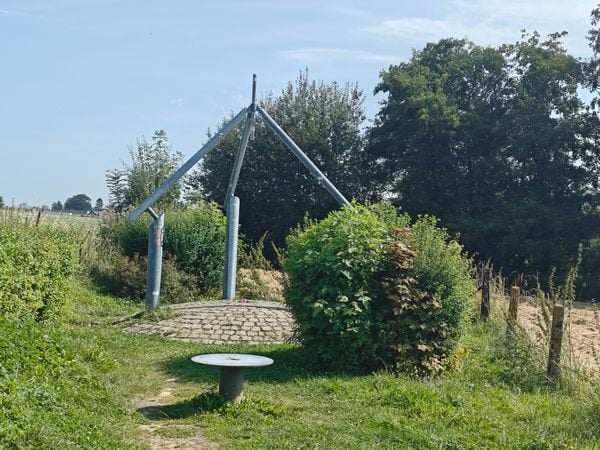 Geographic Center of Belgium in Walhain, Belgium