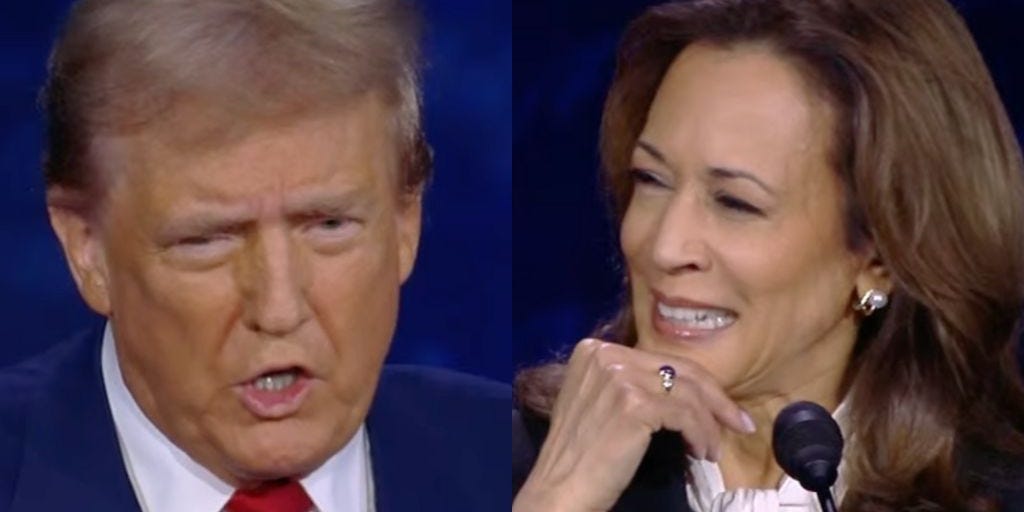 Kamala Harris went right for the jugular and baited Trump about his rally crowd size. Then Trump went off the rails.