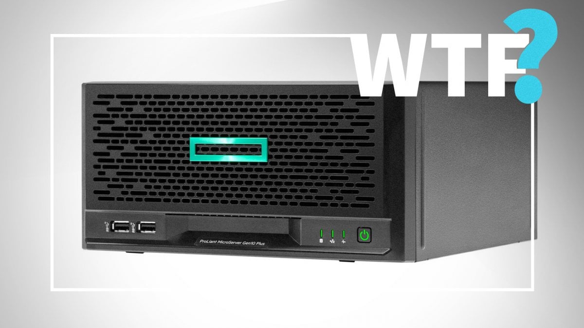 WTF: Firmware-Updates legen HPEs MicroServer Gen 10 Plus lahm