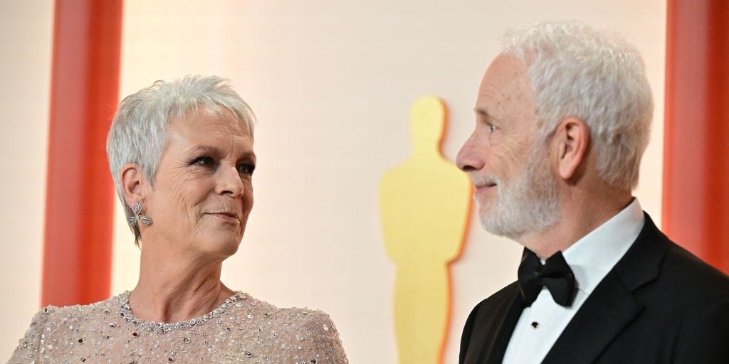 Jamie Lee Curtis said the secret to her 40-year-marriage is a 'really good dose of hatred'