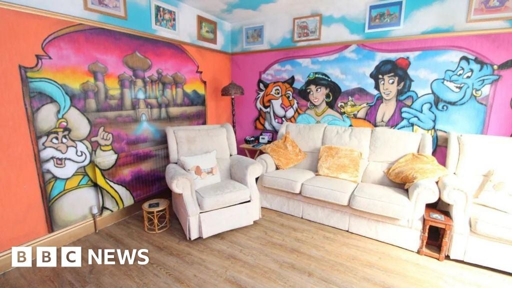 A look inside the Disney-themed house for sale