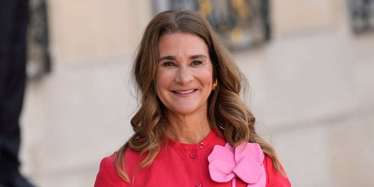 Melinda French Gates says she made a 'substantial' donation to the Harris-Walz campaign