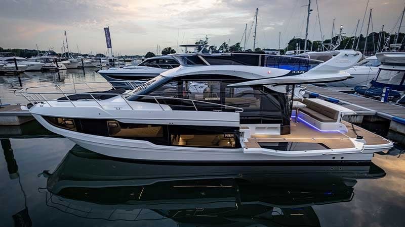 View the Updated Galeon Line-up at Cannes and Southampton Boat Show