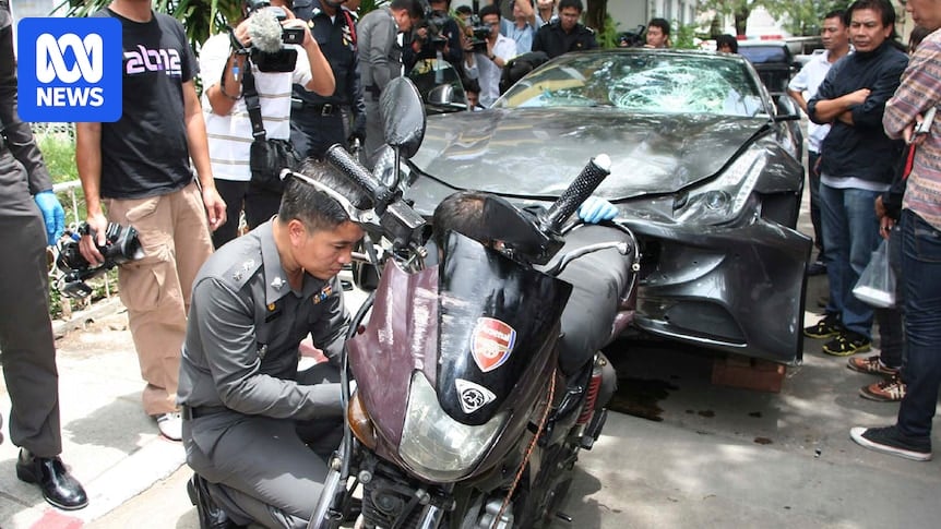 Billionaire's alleged hit-and-run testing theory only poor people go to jail in Thailand