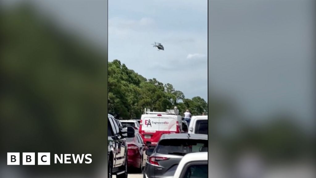 Police surround car near site of Trump assassination attempt