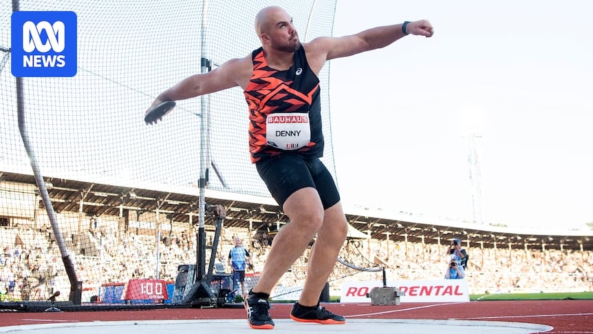 Australia's Matt Denny wins back-to-back discus titles at Diamond League final