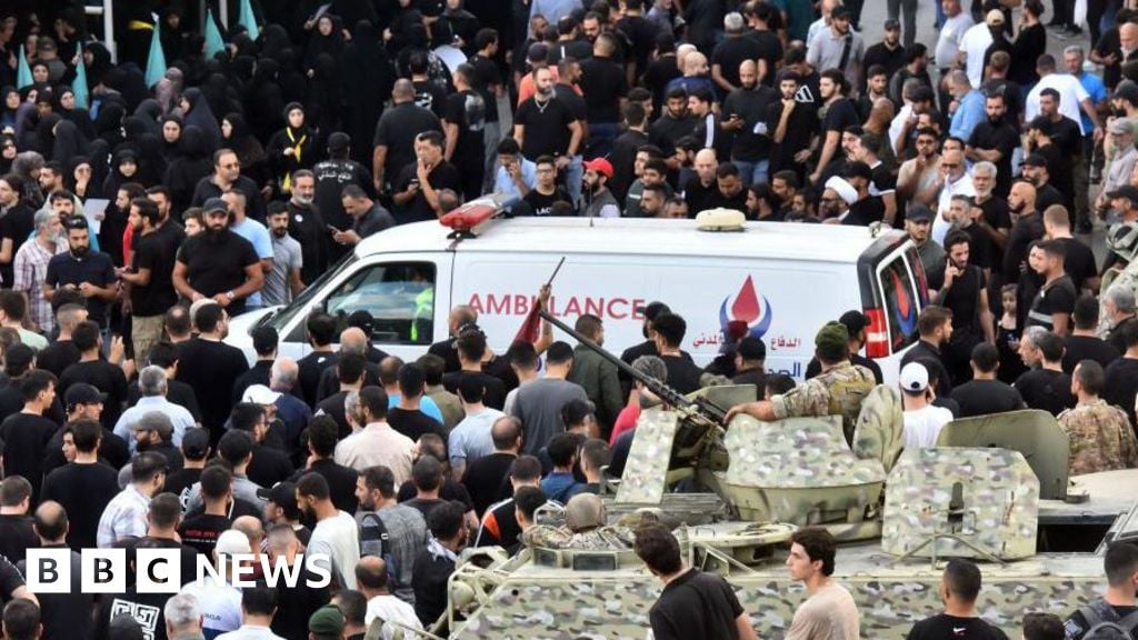 Walkie-talkie explosions spark chaos at Beirut funerals