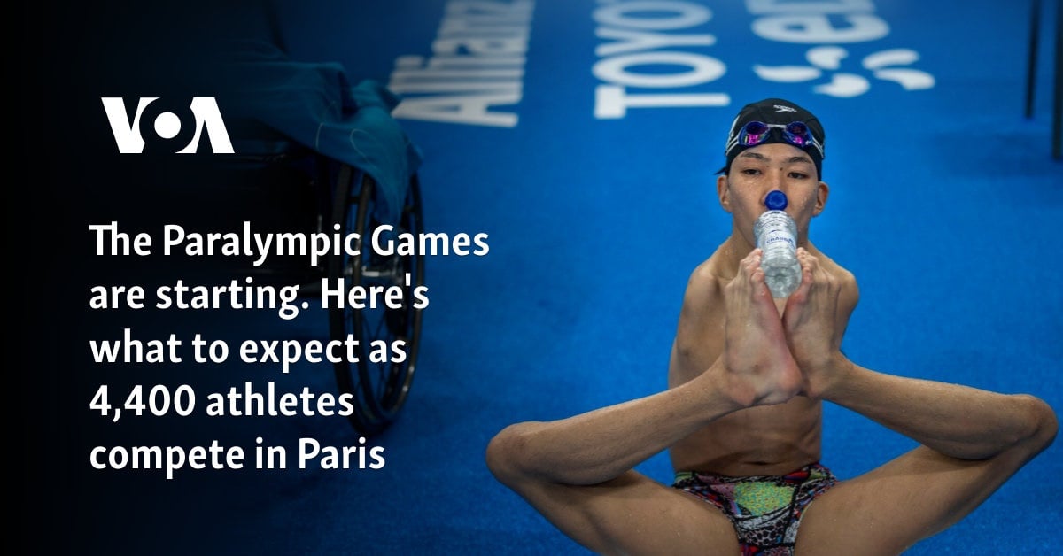 The Paralympic Games are starting. Here's what to expect as 4,400 athletes compete in Paris