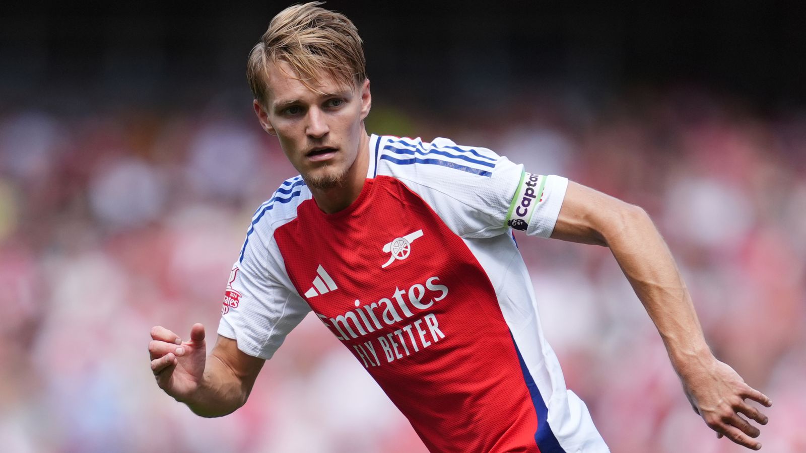 Odegaard out for 'a while' with 'quite significant' ligament damage