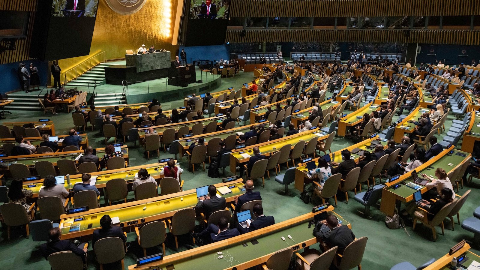 World leaders gathering in New York for UN General Assembly. The outlook is gloomy