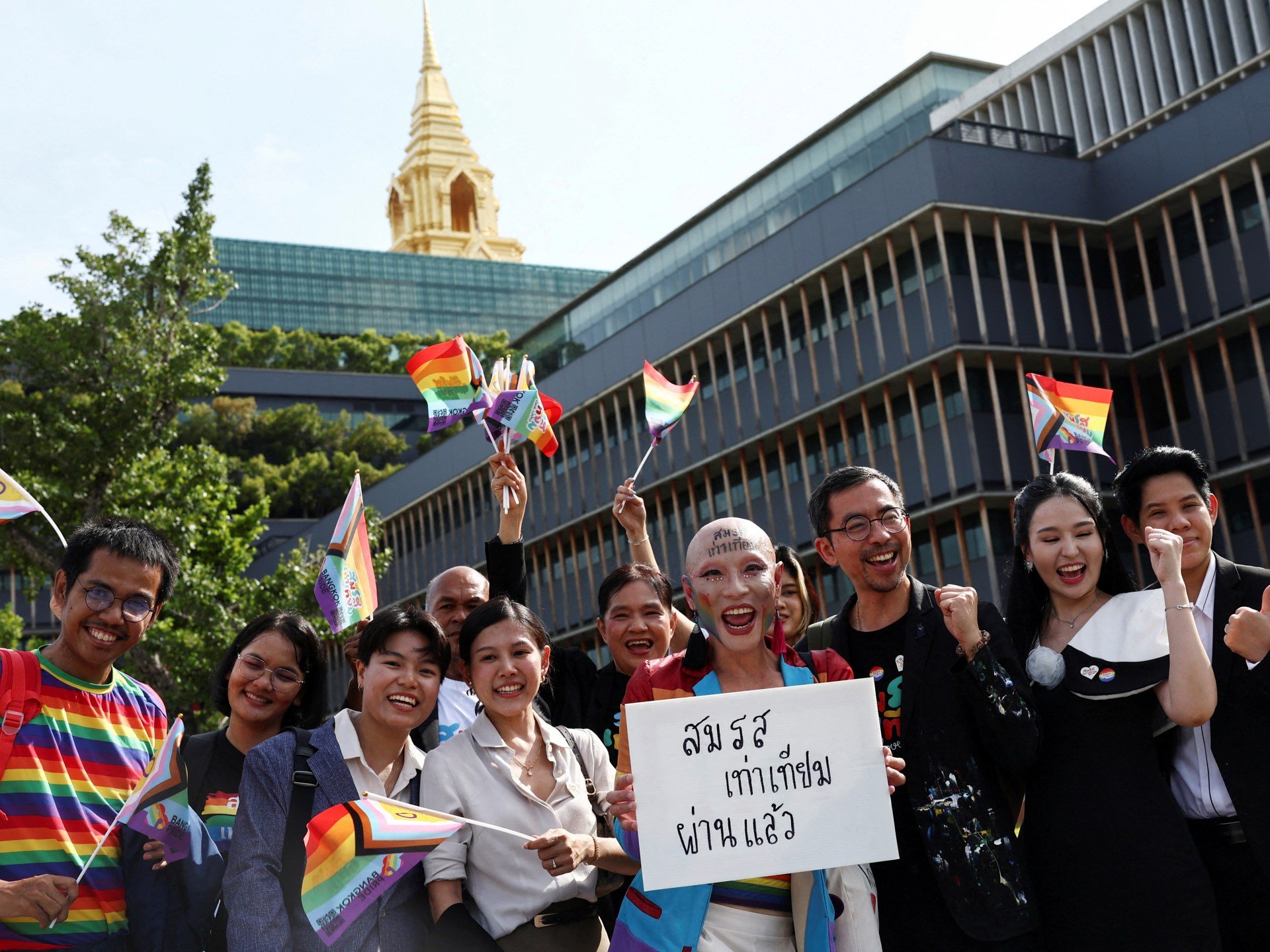 Thailand to allow same-sex couples to marry in January