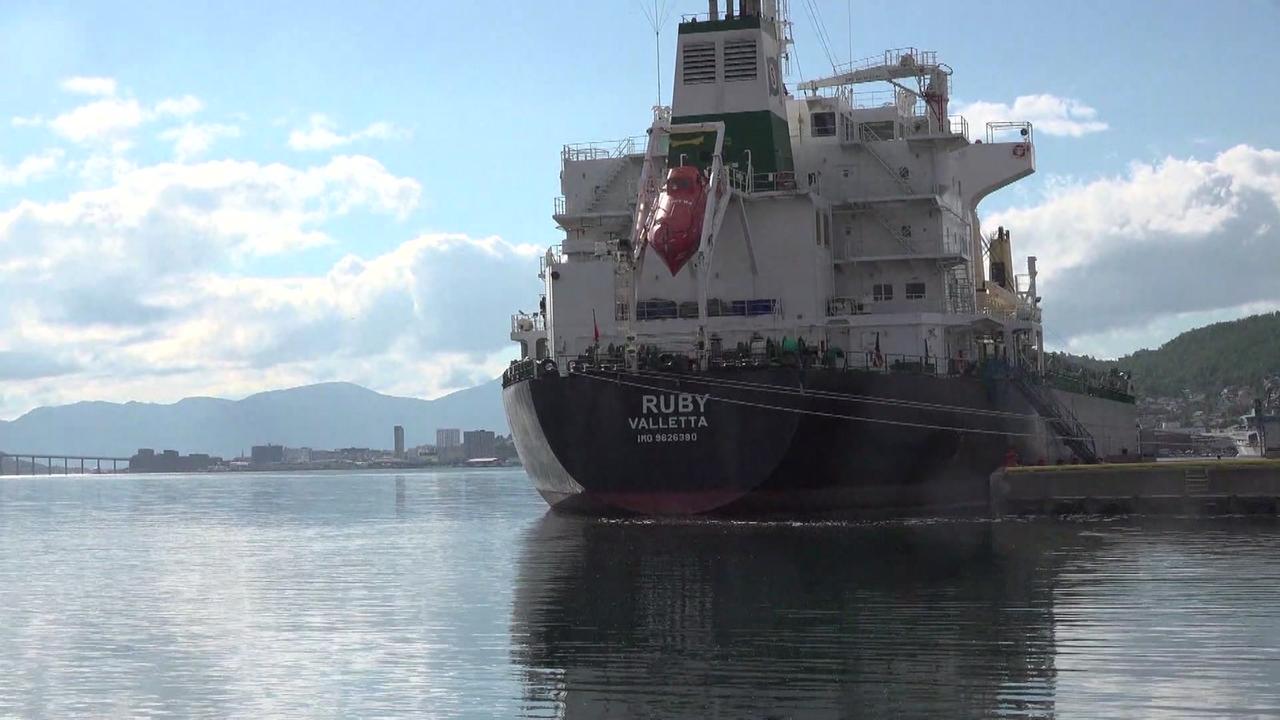 Frachter "Ruby" mit Ammoniumnitrat nun auf dem Weg nach Malta