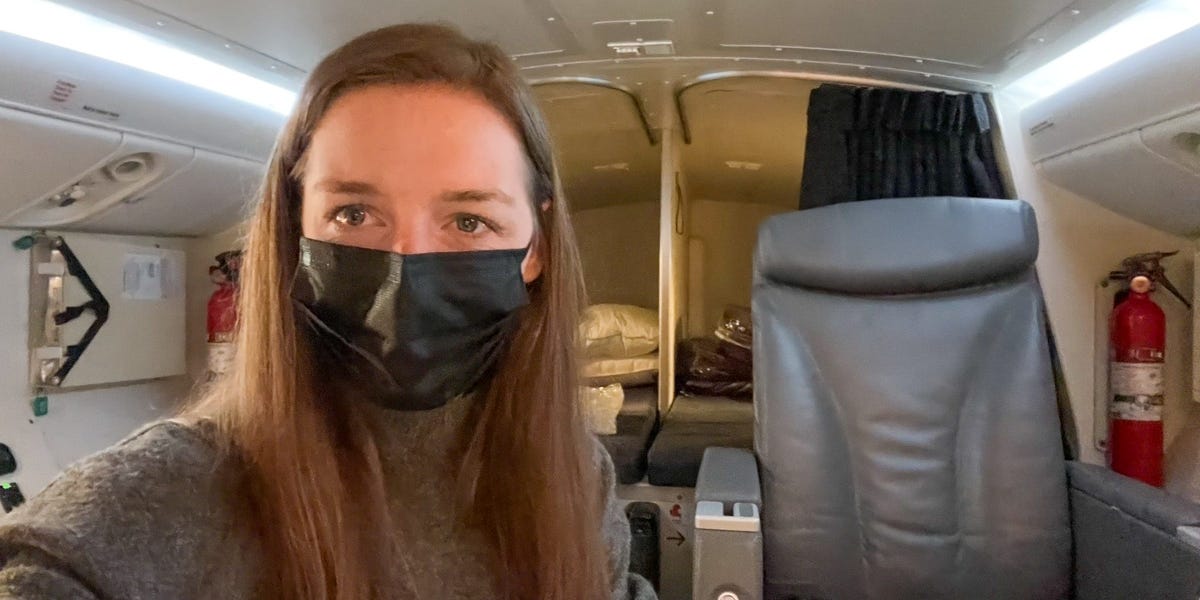 I went inside the secret room where pilots sleep on long-haul flights. It was the best seat on the plane.