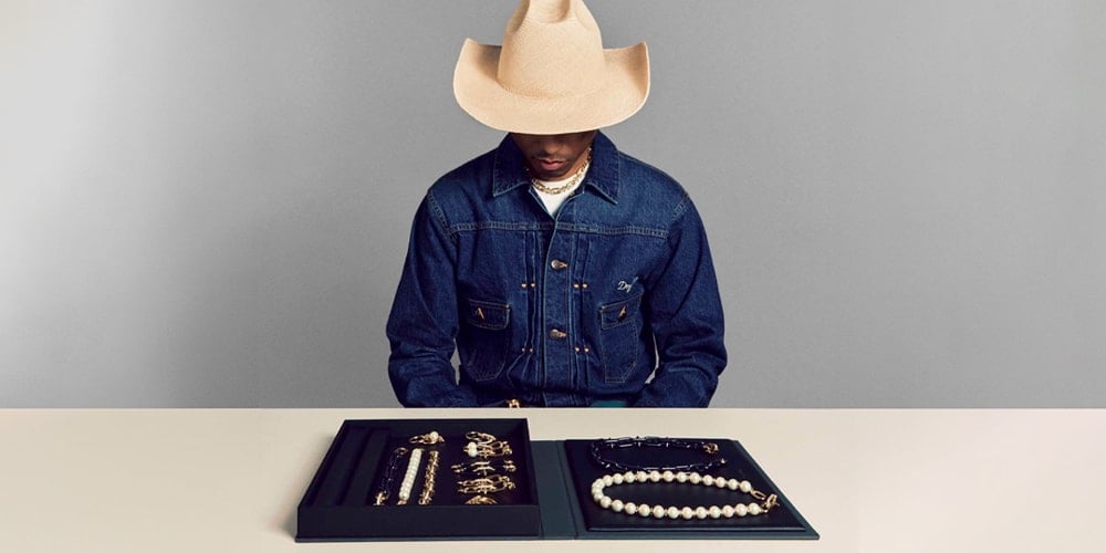 Pharrell Williams Goes Full Pearls for New Tiffany Titan Collection