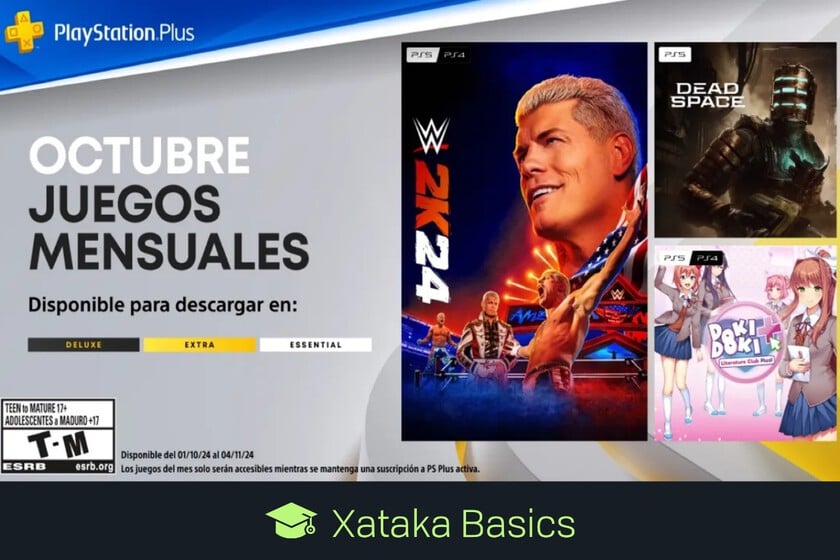 Juegos gratis de PS4 y PS5 en octubre 2024 para PlayStation Plus Essential, Extra y Premium