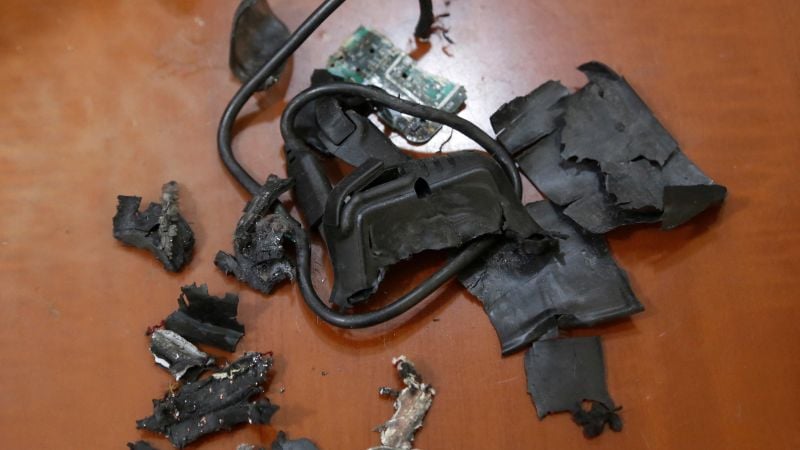 Israel concealed explosives inside batteries of pagers, Lebanese officials say