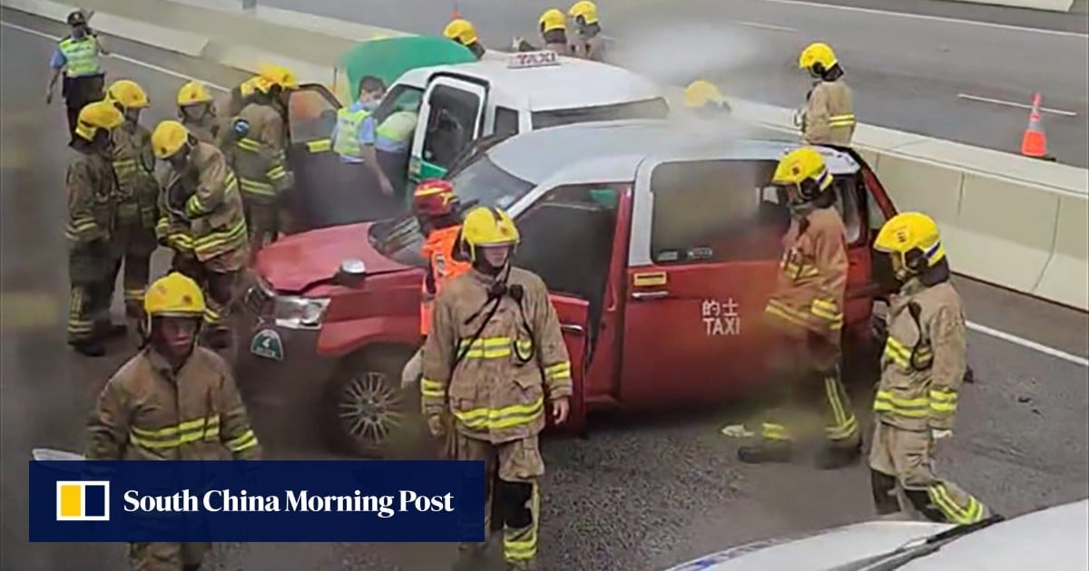 2 drivers critically injured in highway accident near Hong Kong-Shenzhen border