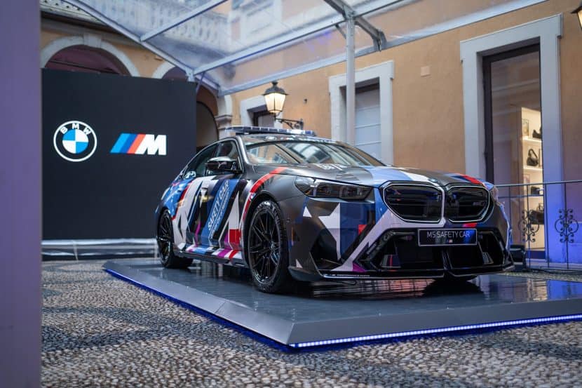 2025 BMW M5 MotoGP Safety Car Hits The Track: Video