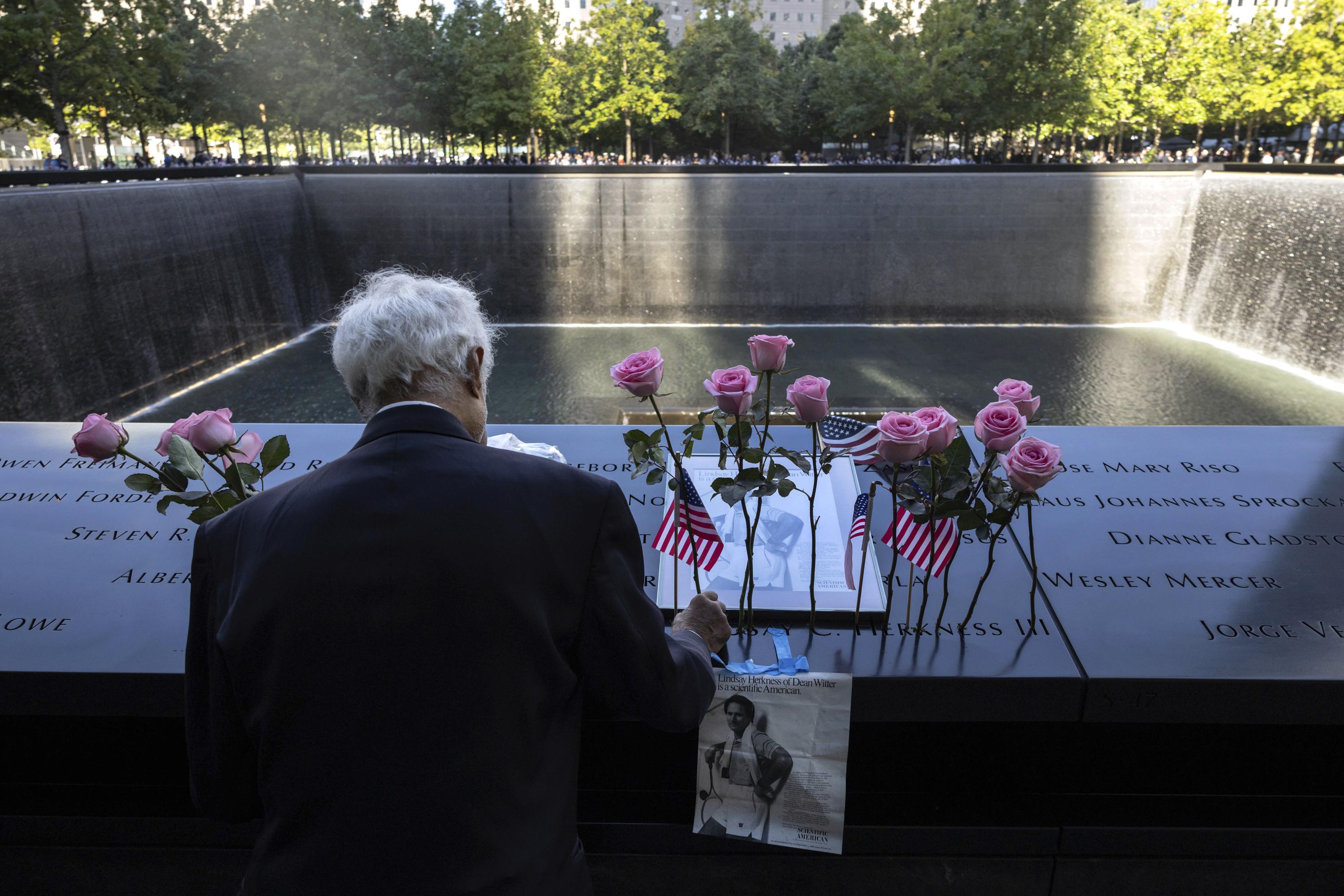 9/11 anniversary brings Biden, Harris and Trump together at ground zero