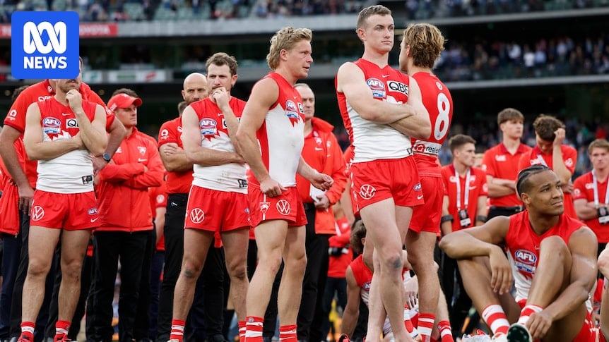 AFL grand final 2024: Familiar sinking feeling for Sydney Swans as they suffer fourth grand final loss in 11 years