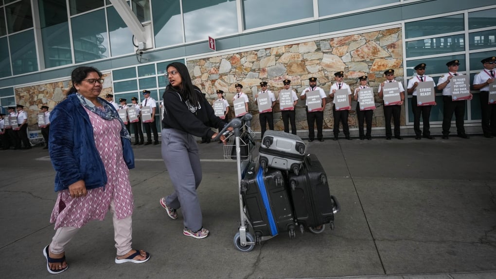 Air Canada travellers share worries and frustrations ahead of possible pilot strike