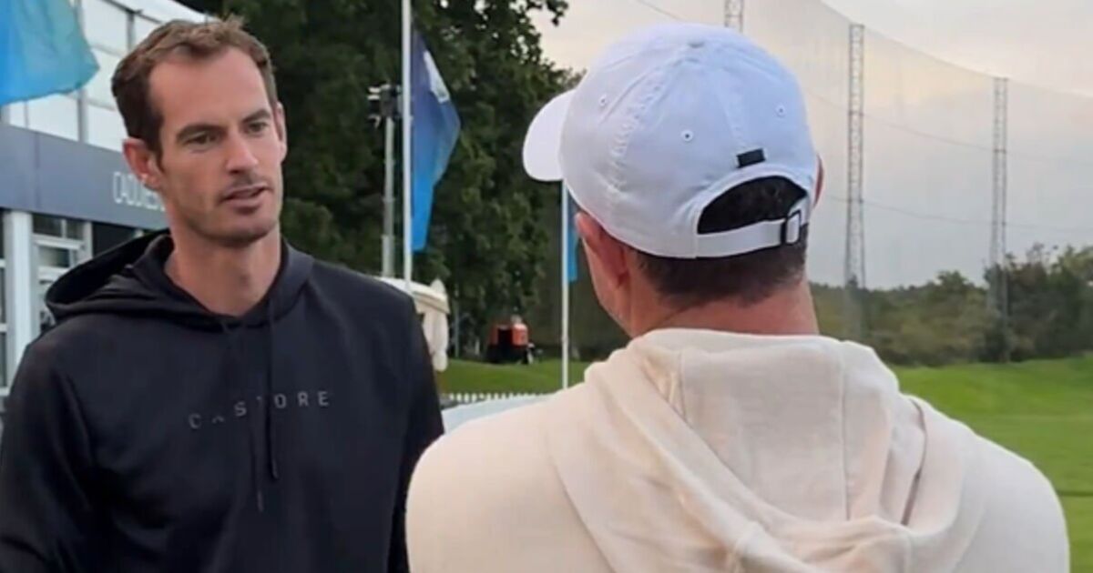 Andy Murray brings up Rory McIlroy's US Open heartbreak in driving range chat