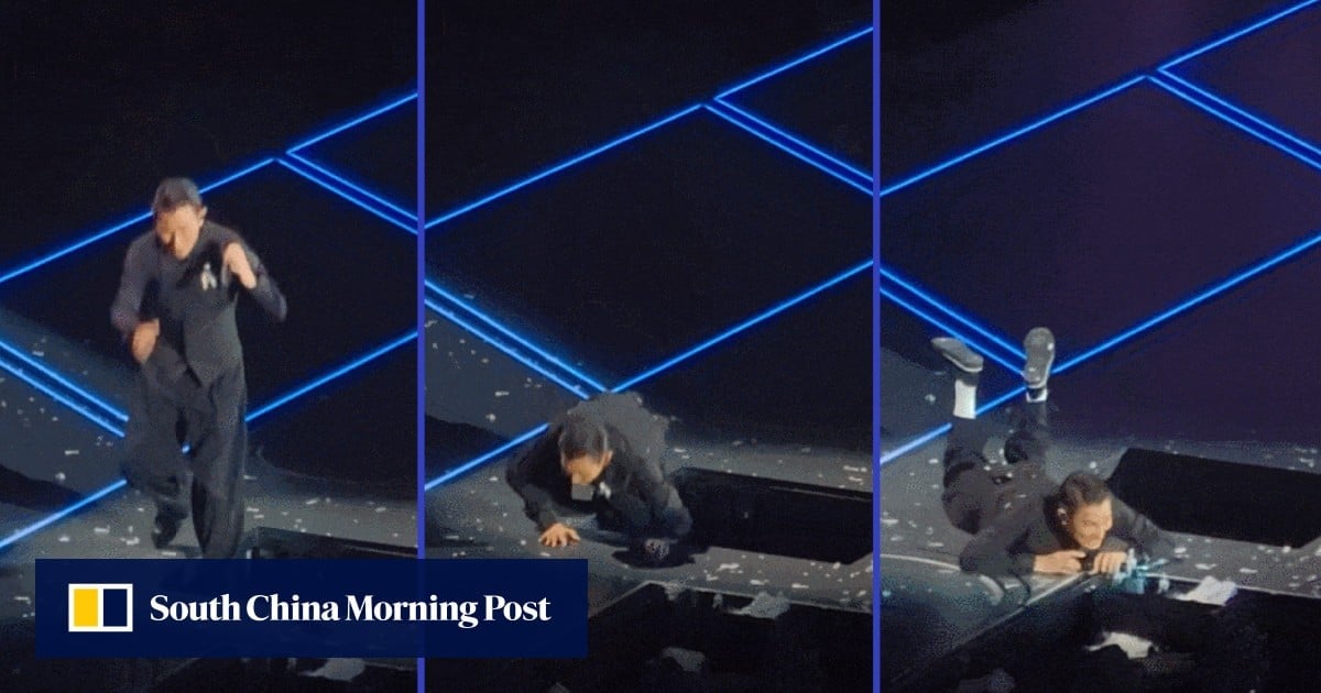 Another alarming near-miss for Hong Kong singer Andy Lau at China concert raises concerns