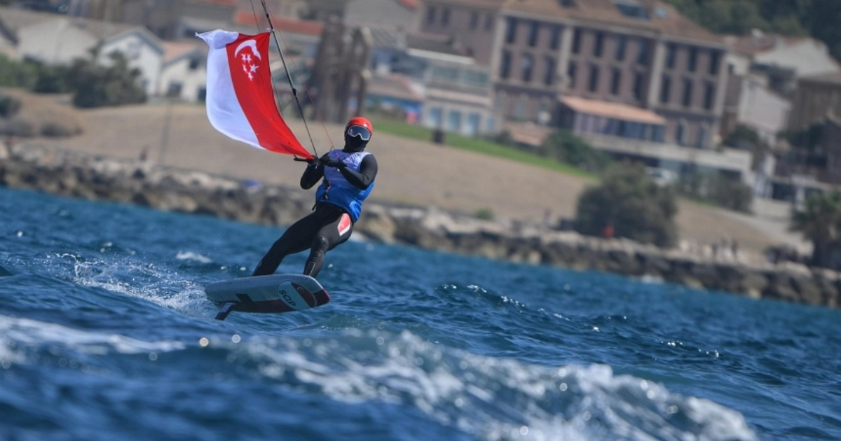 Another victory: Singapore's Max Maeder wins Austrian leg of KiteFoil World Series