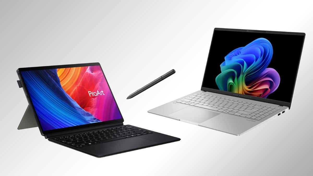 Asus Vivobook S 15, ProArt PZ13 With Snapdragon X Plus 8-Core Processor, OLED Displays Launched