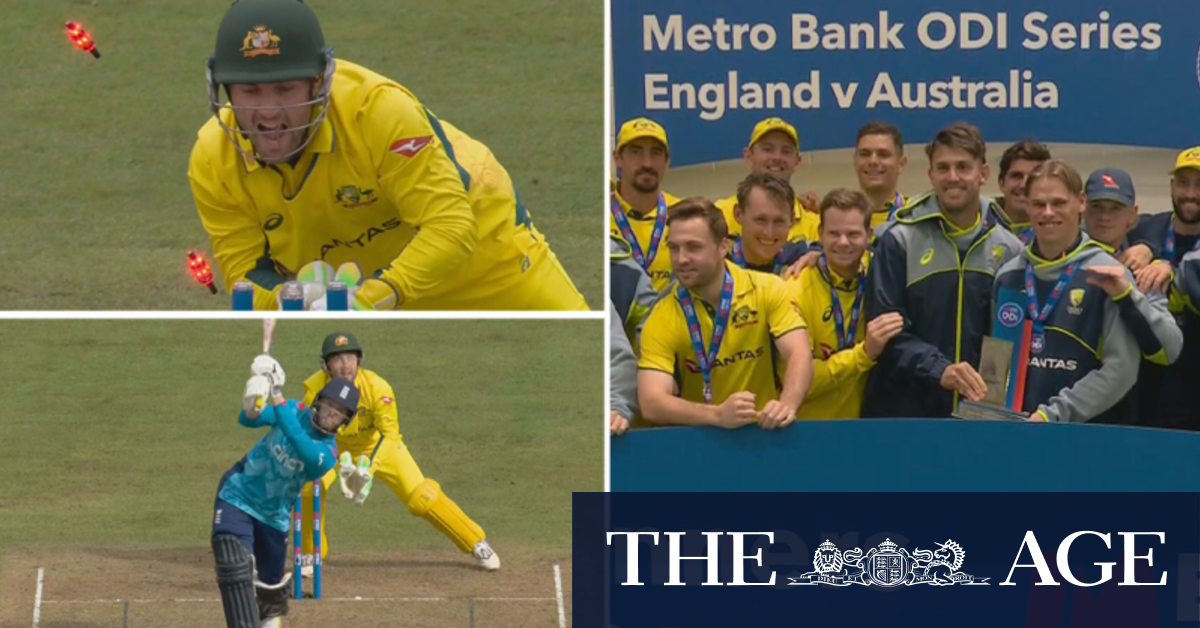 Aussies beat England in ODI series