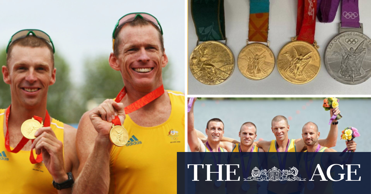 Australian champion rower's Olympic medals stolen from his car