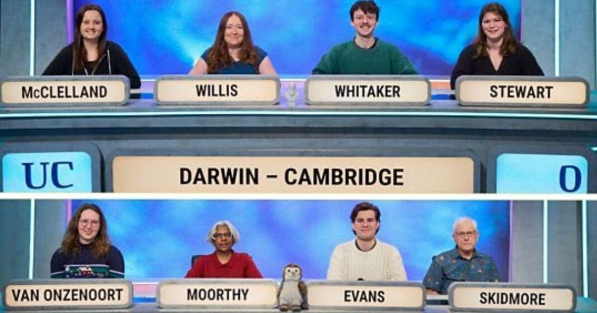 BBC University Challenge contestant leaves viewers distracted with bold outfit choice